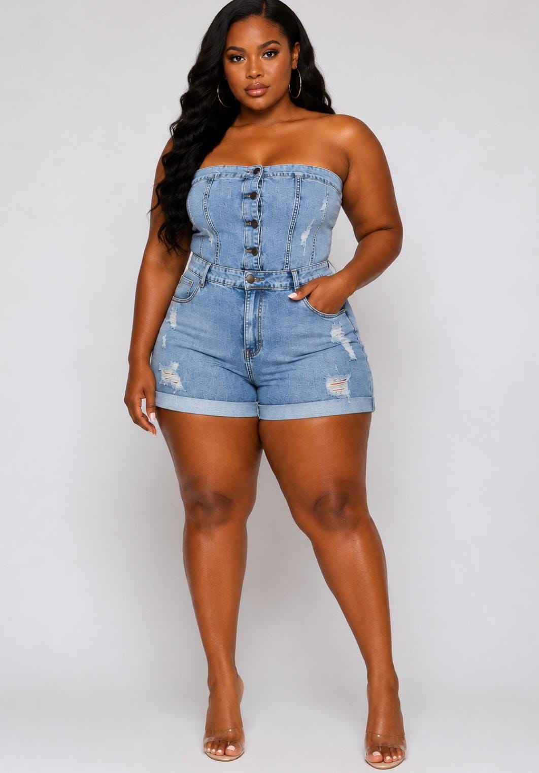 Blossom & Button Romper
