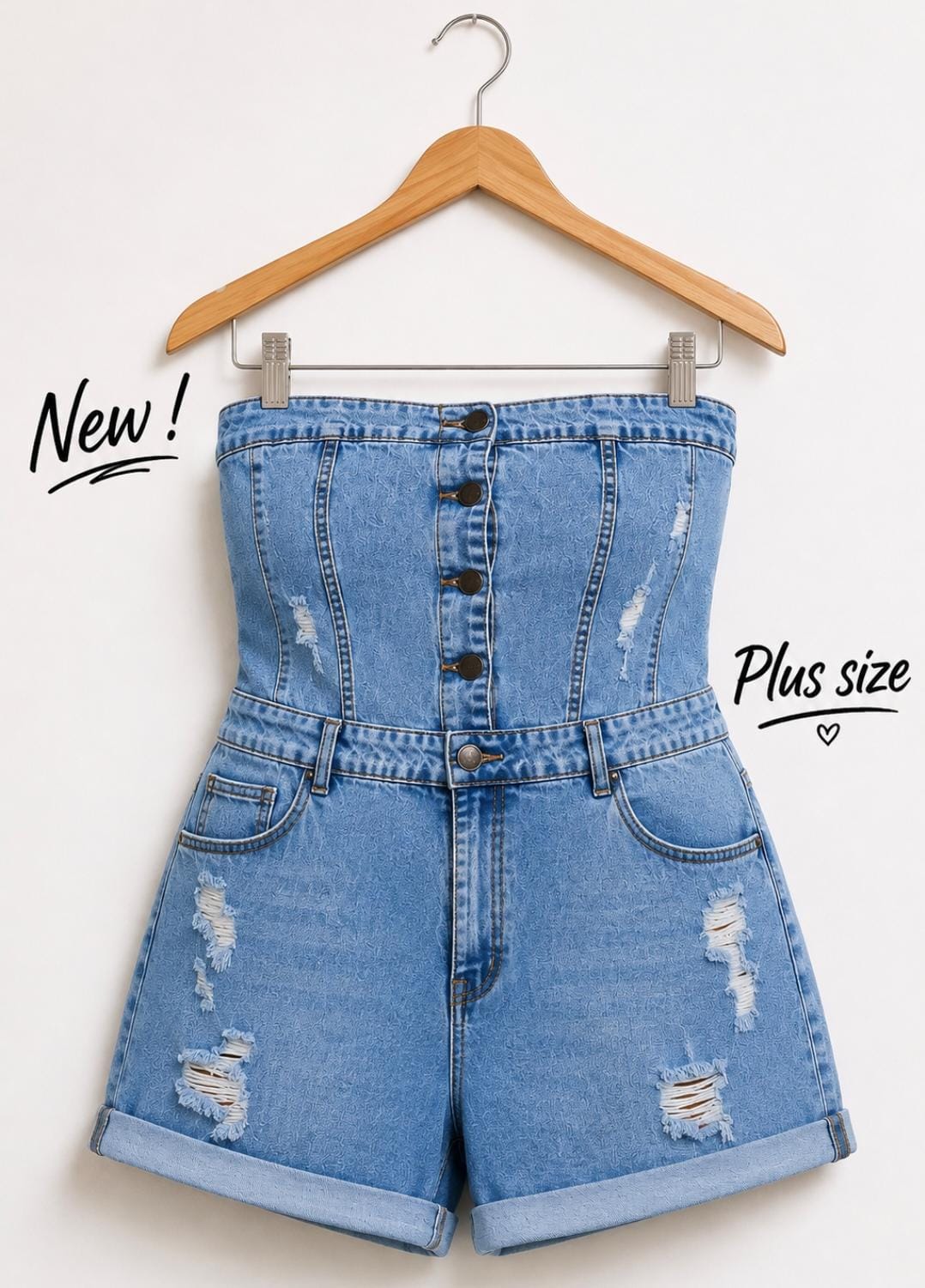 Blossom & Button Romper