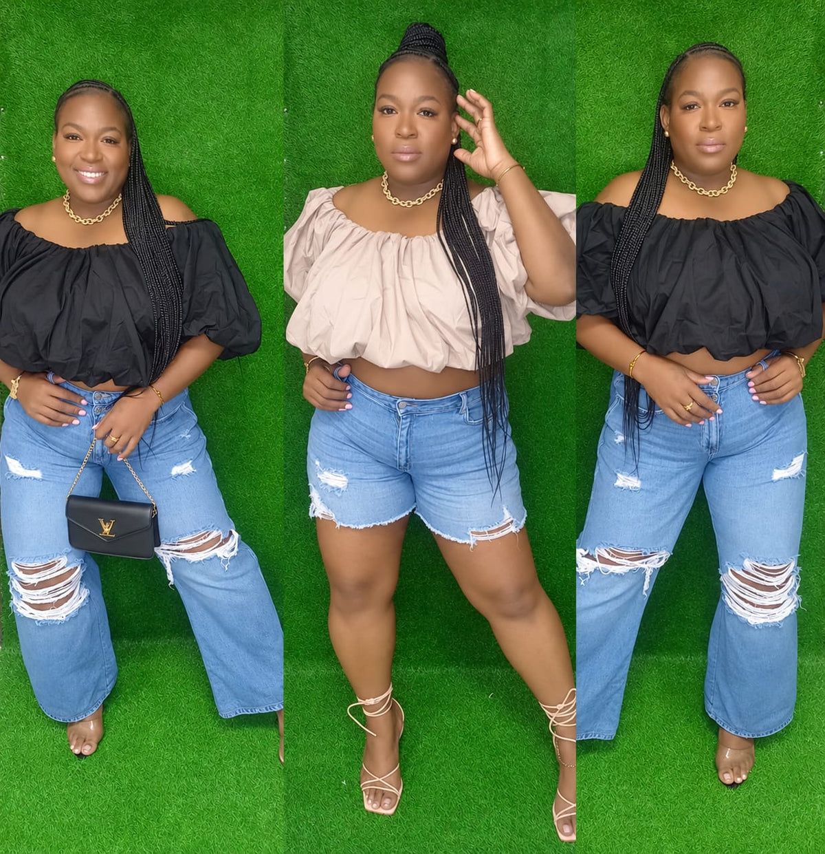 Bubble Royale Puff Top