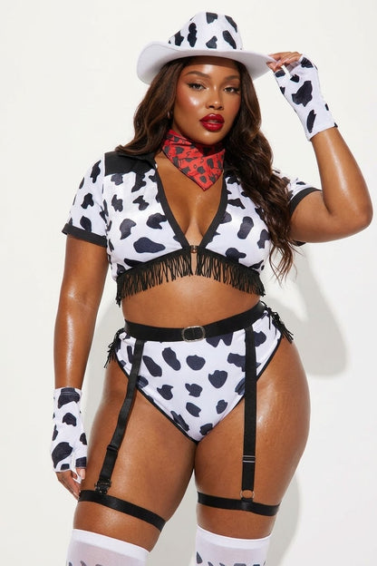 Cowgirl 7 Piece Costume  Set