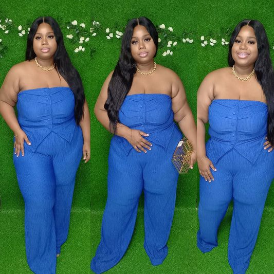 Amari Plus Size Two Piece Set