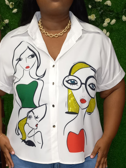 Artisan Aura Abstract Shirt