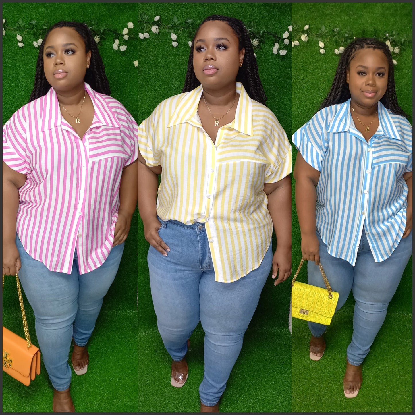 Bella Stripes  Shirt