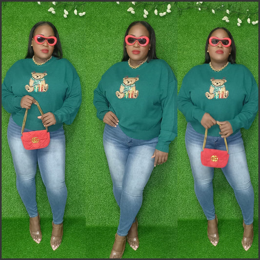 Holiday Bear Hug Sweater