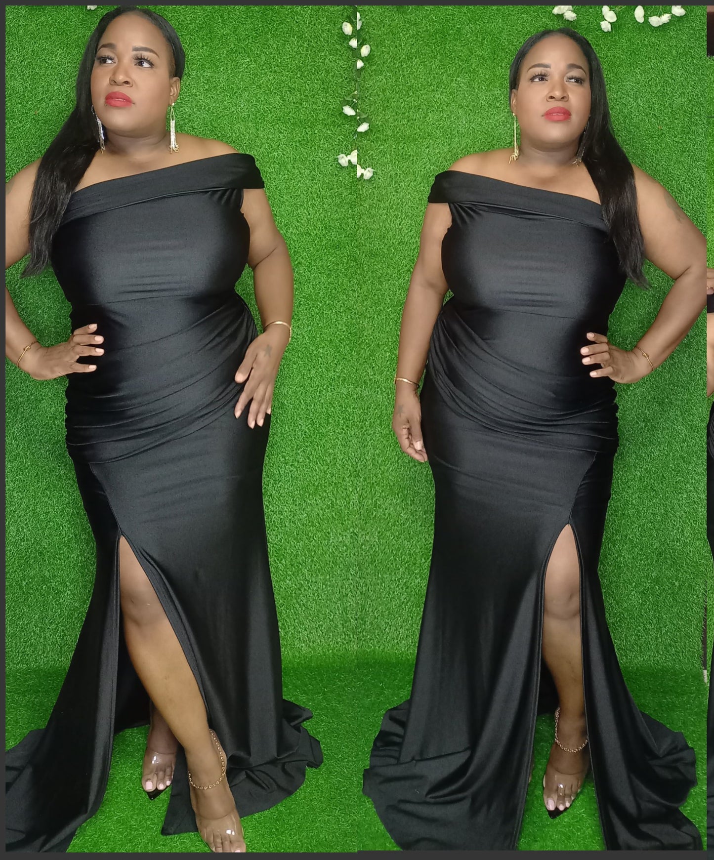 Obsidian Goddess Gown