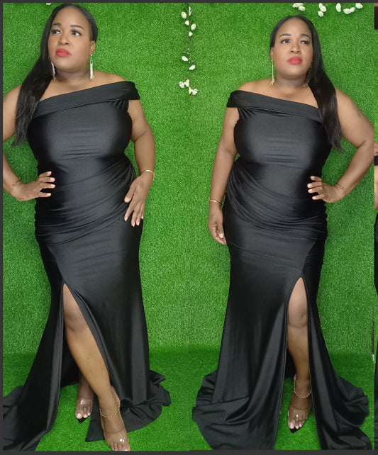 Obsidian Goddess Gown