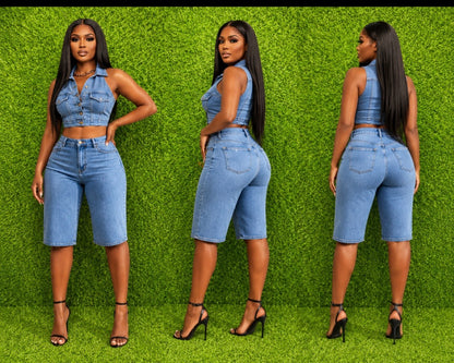 Sadie Chic Denim Set