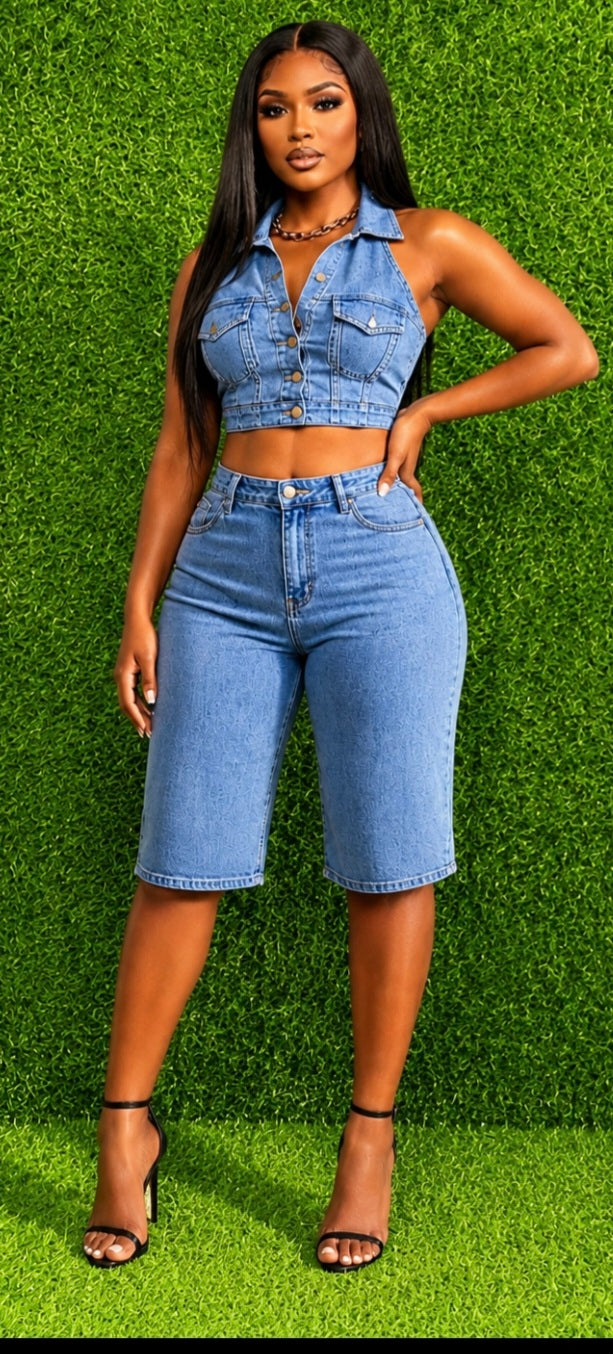 Sadie Chic Denim Set