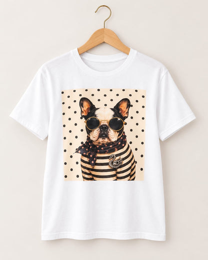 Polka Dot & Paws Tee