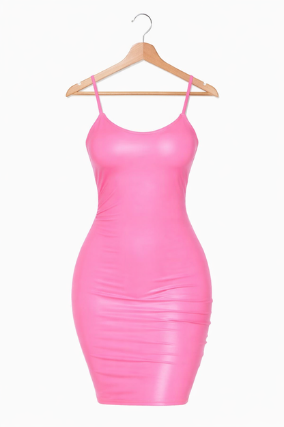 Pink Champagne Bodycon Dress