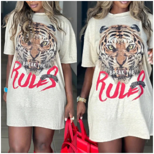 Rule Breaker t Shirt Dress